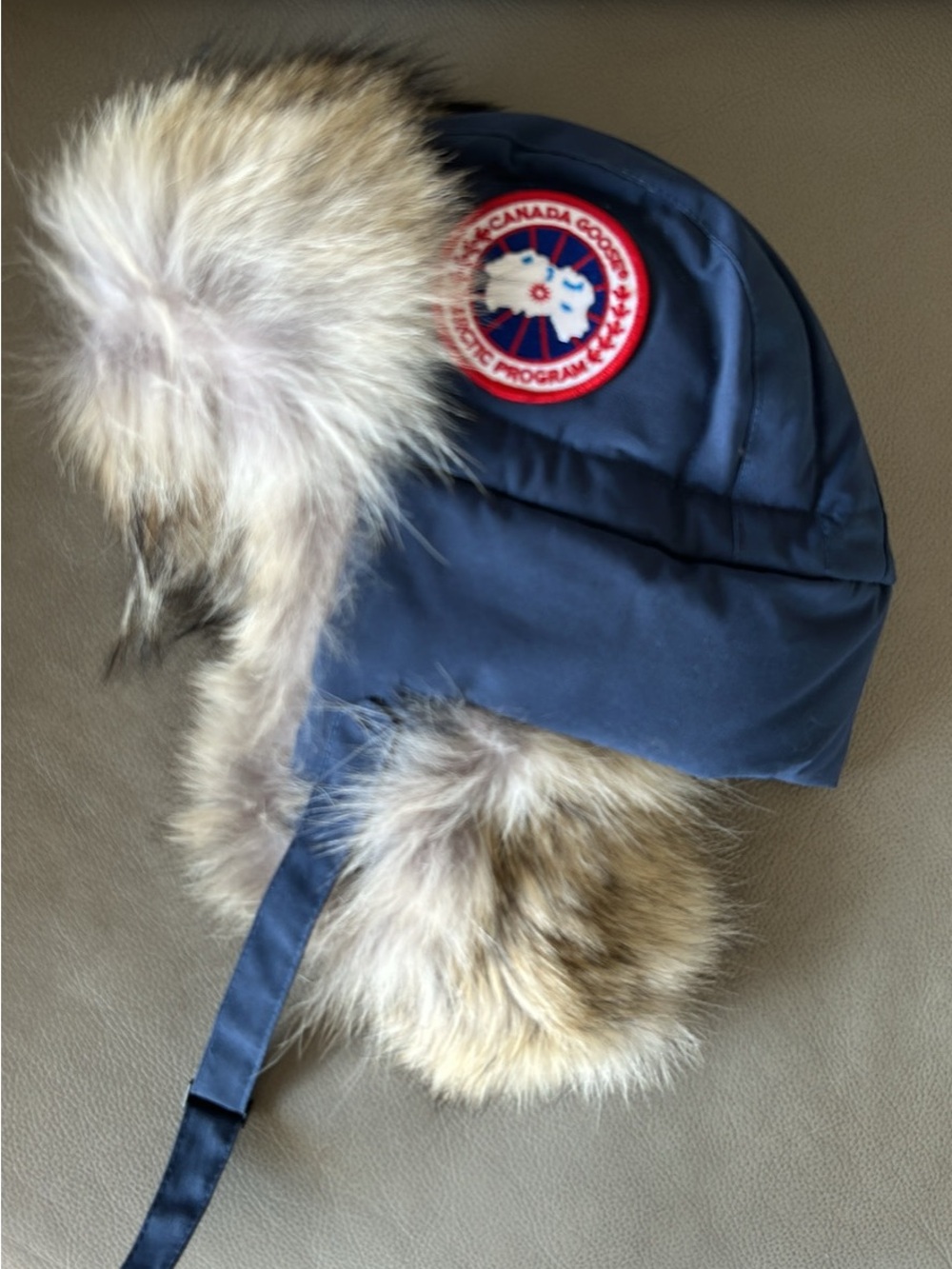 Canada Goose real fur Trap-Ear Hat